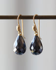 Disco Pyrite Figurehead Cameo Earrings-Hannah Blount Jewelry