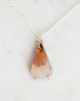 Unique shaped stone pendant