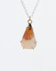Unique shaped stone pendant
