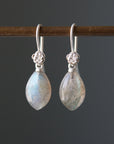 Cosmic Rose Labradorite Garden Earrings