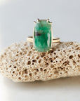 Ariel's Cove Emerald Vanity Ring