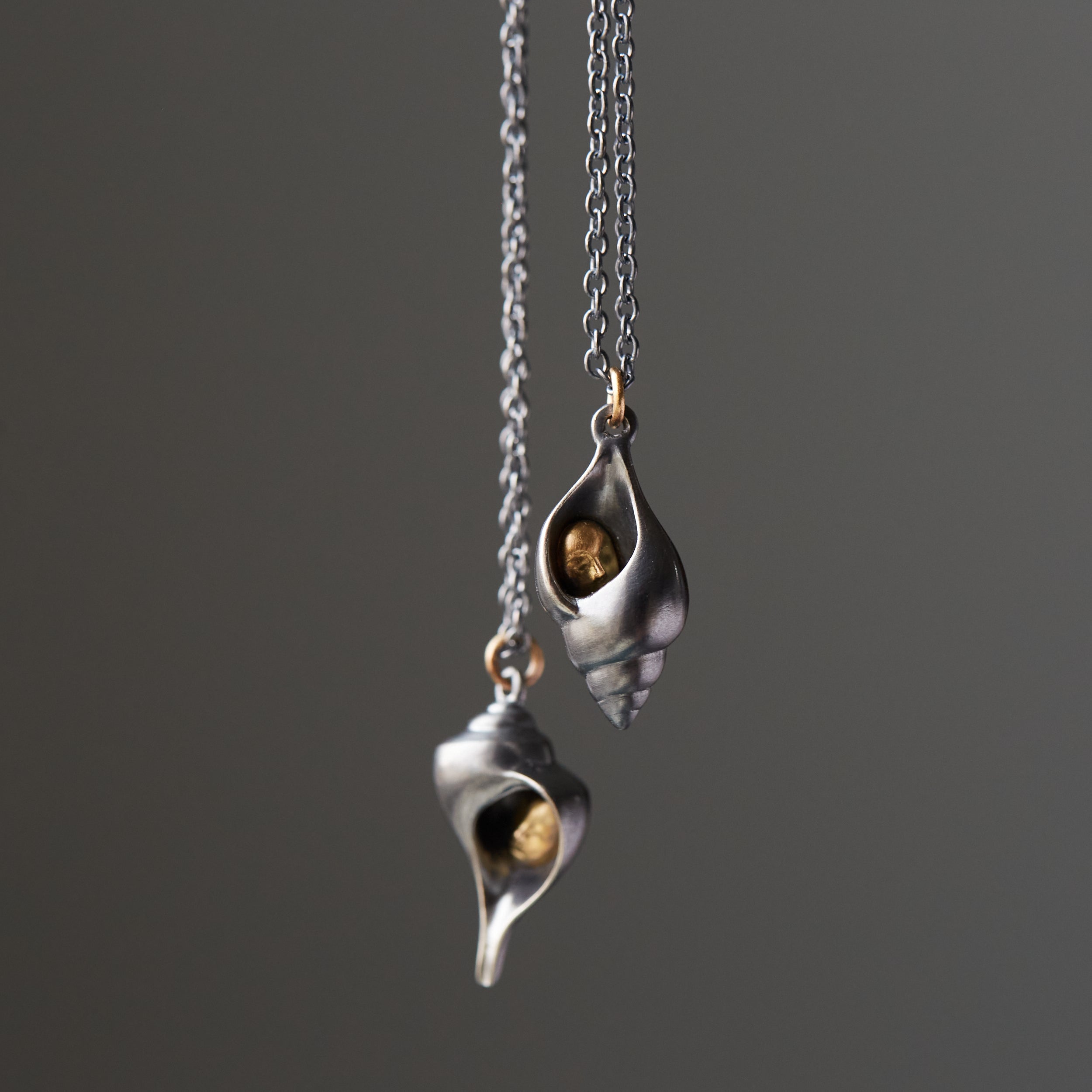 Handcrafted Hermit Crab Cameo Necklace – Hannah Blount Jewelry