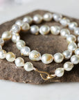 Portal of Pearls Ruthie B. Necklace with Barnacles