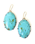 Moonlit Kingman Turquoise Vanity Earrings
