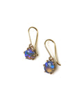 Opal gold earrings by Hannah Blount