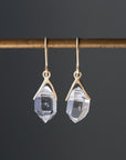 Little Herkimer Quartz Earrings by Hannah Blount