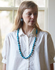 Turquoise strand necklace by Hannah Blount