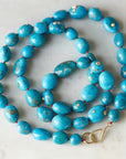 Turquoise strand necklace by Hannah Blount