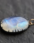 Moonstone vanity necklace by Hannah Blount