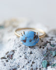 Turquoise vanity ring by Hannah Blount