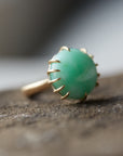 Chrysoprase Vanity Ring by Hannah Blount