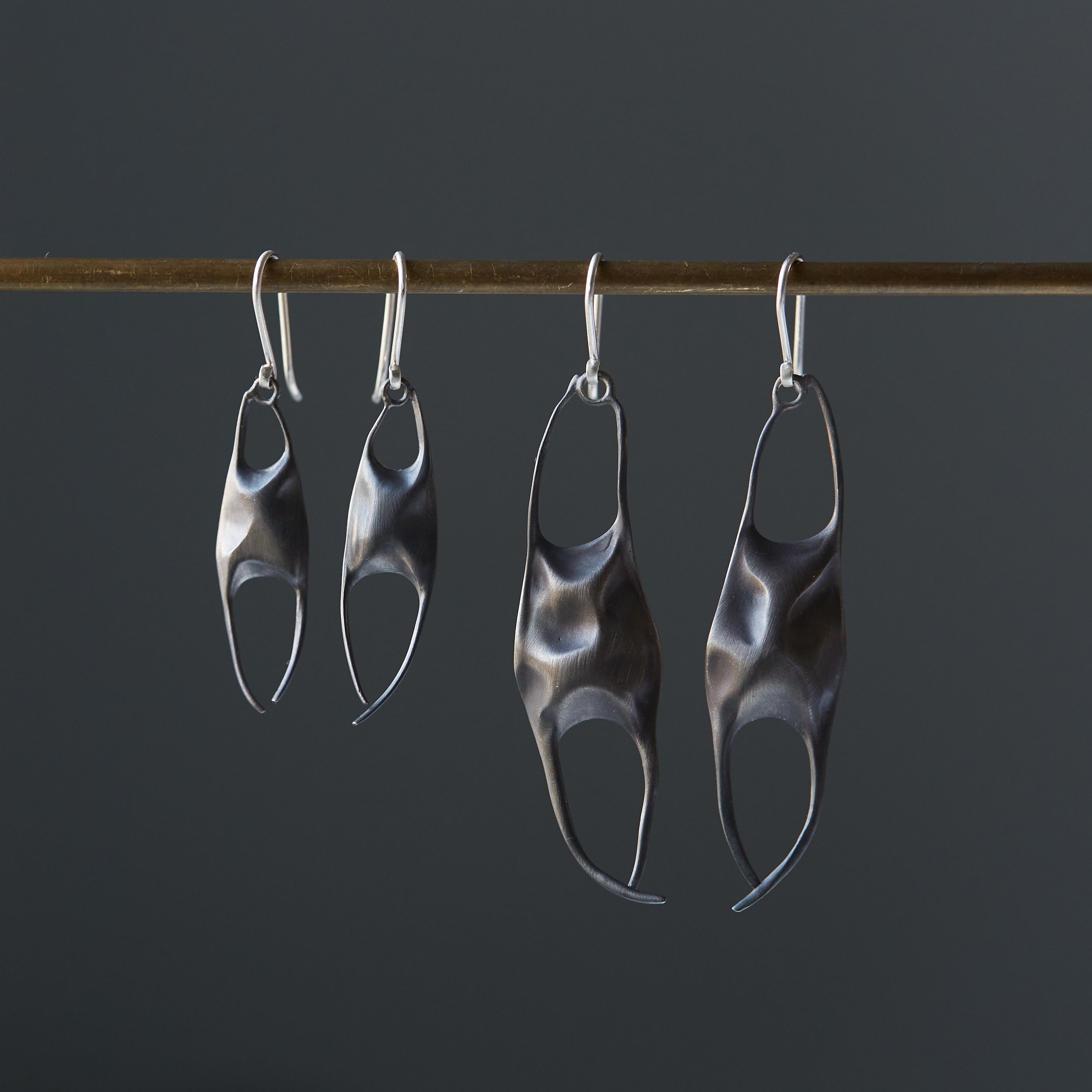 Handcrafted Skate Egg Case Earrings – Hannah Blount Jewelry