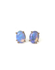 Coober Pedy opal studs by Hannah Blount Jewelry