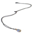 Coober Pedy opal necklace handmade by Hannah Bount Jewelry