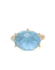 6.1ct aquamarine vanity ring by Hannah Blount