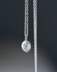 Moonshine Baroque Pearl Ruthie B. Necklace with Barnacles
