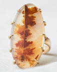 Dendritic agate vanity ring - Hannah Blount
