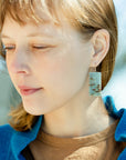 Tidal Garden Aquamarine Vanity Earrings-Hannah Blount Jewelry