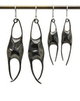 Skate Egg Case Earrings-Hannah Blount Jewelry