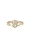 Antique Egg Diamond Vanity Ring-Hannah Blount Jewelry
