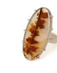 Seaside Super Bloom Dendritic Agate Vanity Ring-Hannah Blount Jewelry