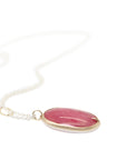 Aurora Rhodonite Vanity Necklace-Hannah Blount Jewelry
