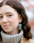 Tidal Garden Aquamarine Vanity Earrings-Hannah Blount Jewelry