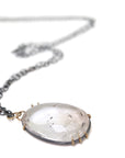 Elemental Alchemy Enhydro Quartz Vanity Necklace-Hannah Blount Jewelry