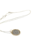 Ancient Empress Fulvia Plautilla + Goddess Venus Vanity Coin Necklace-Hannah Blount Jewelry