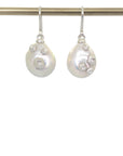 Baroque Pearl Ruthie B. Earrings with Barnacles-Hannah Blount Jewelry