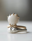Frangipani Shell Vanity Ring-Hannah Blount Jewelry