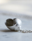 Large Moon Snail Shell Ruthie B. Necklace-Hannah Blount Jewelry