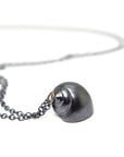Large Moon Snail Shell Ruthie B. Necklace-Hannah Blount Jewelry