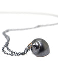 Large Moon Snail Shell Ruthie B. Necklace-Hannah Blount Jewelry
