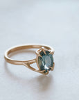 Dusk Blue Montana Sapphire Branch Waiting Ring-Hannah Blount Jewelry
