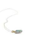 Springtide Fossilized Opal Cameo Necklace-Hannah Blount Jewelry