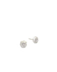 Barnacle Studs in silver -Hannah Blount Jewelry