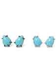 Shoreline Kingman Turquoise Vanity Studs-Hannah Blount Jewelry