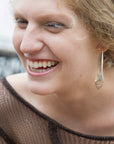 Sea Snail Hoops-Hannah Blount Jewelry