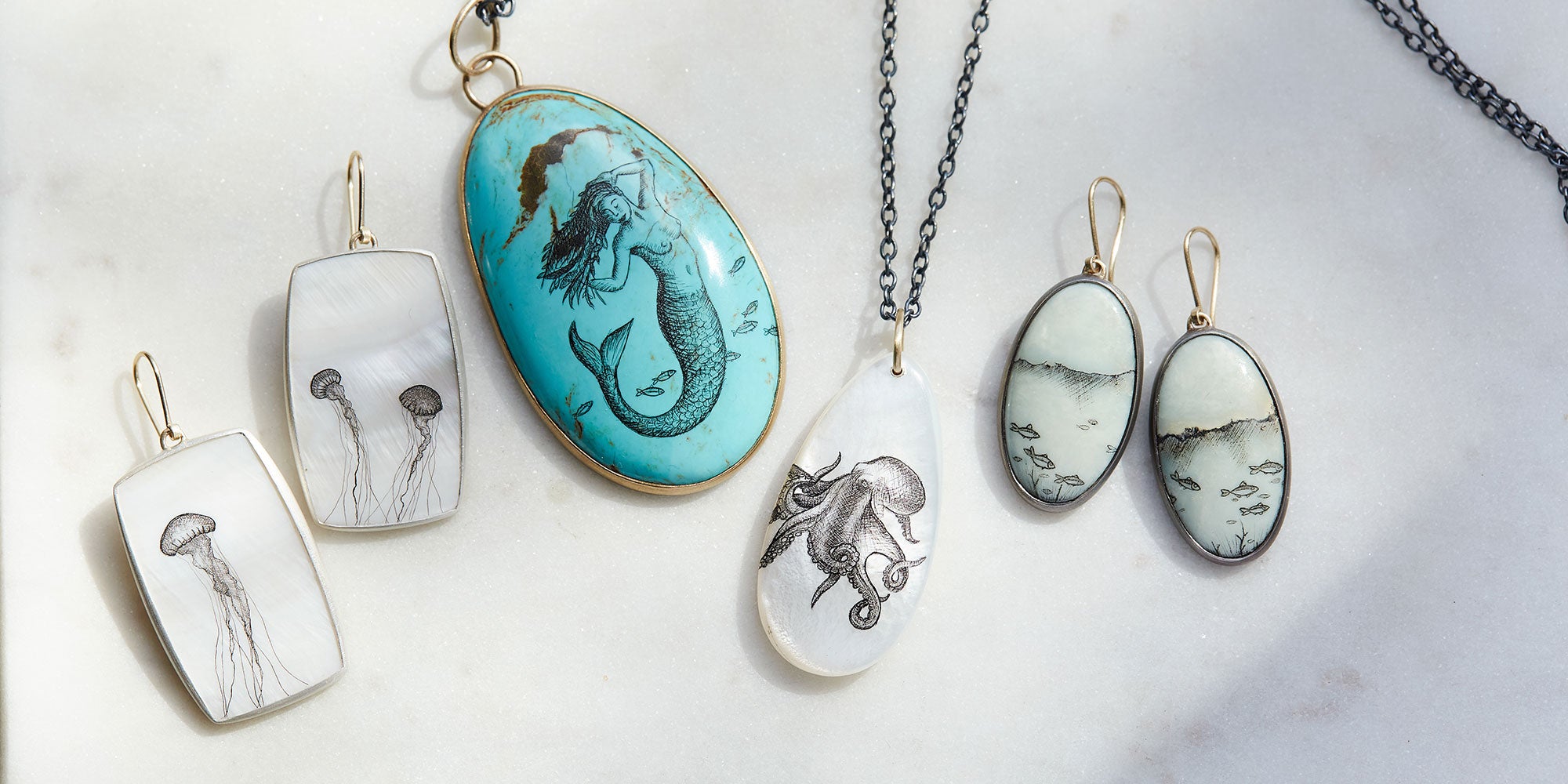 The Making of a (Scrimshaw) Mermaid
