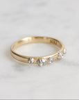 gold barnacle band with platinum barnacles 