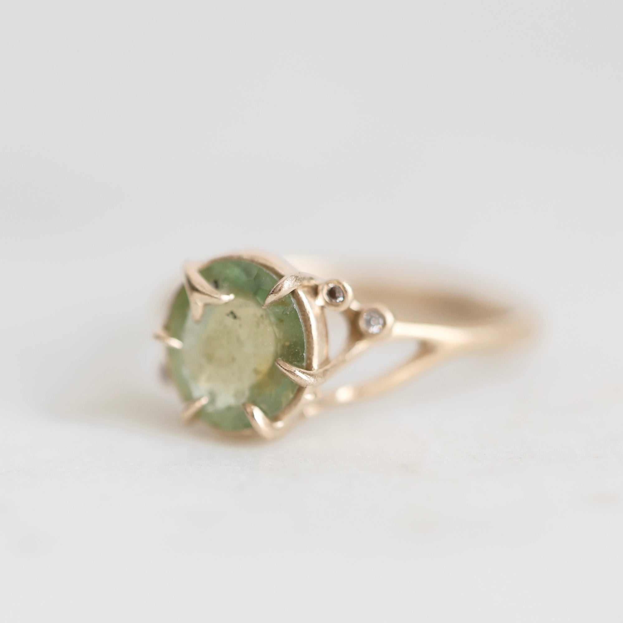 Sunfleck Montana Sapphire Branch Ring