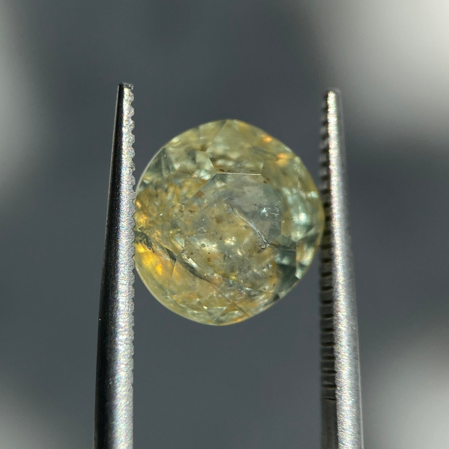 4.33ct Green Montana Sapphire