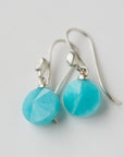 Amazonite Figurehead Cameo Earrings by Hannah Blount
