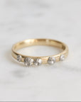 gold barnacle band with platinum barnacles 