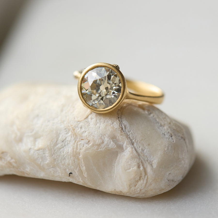 Ocean's Treasure Diamond Ruthie B. Ring with Barnacles