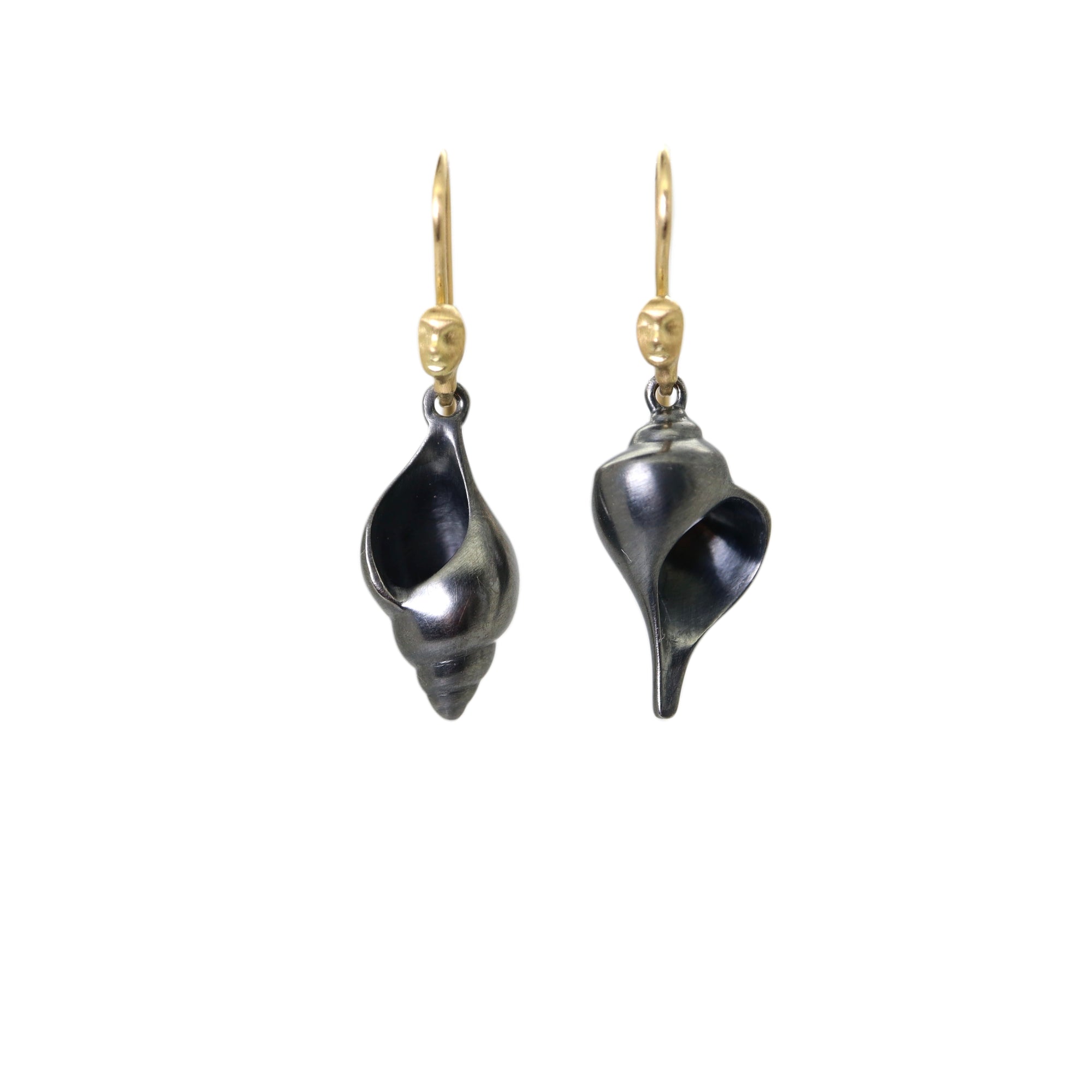 Shell cameo earrings - Hannah Blount