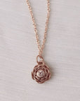 Rose Garden Necklace in Rose Gold