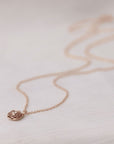 Rose Garden Necklace in Rose Gold