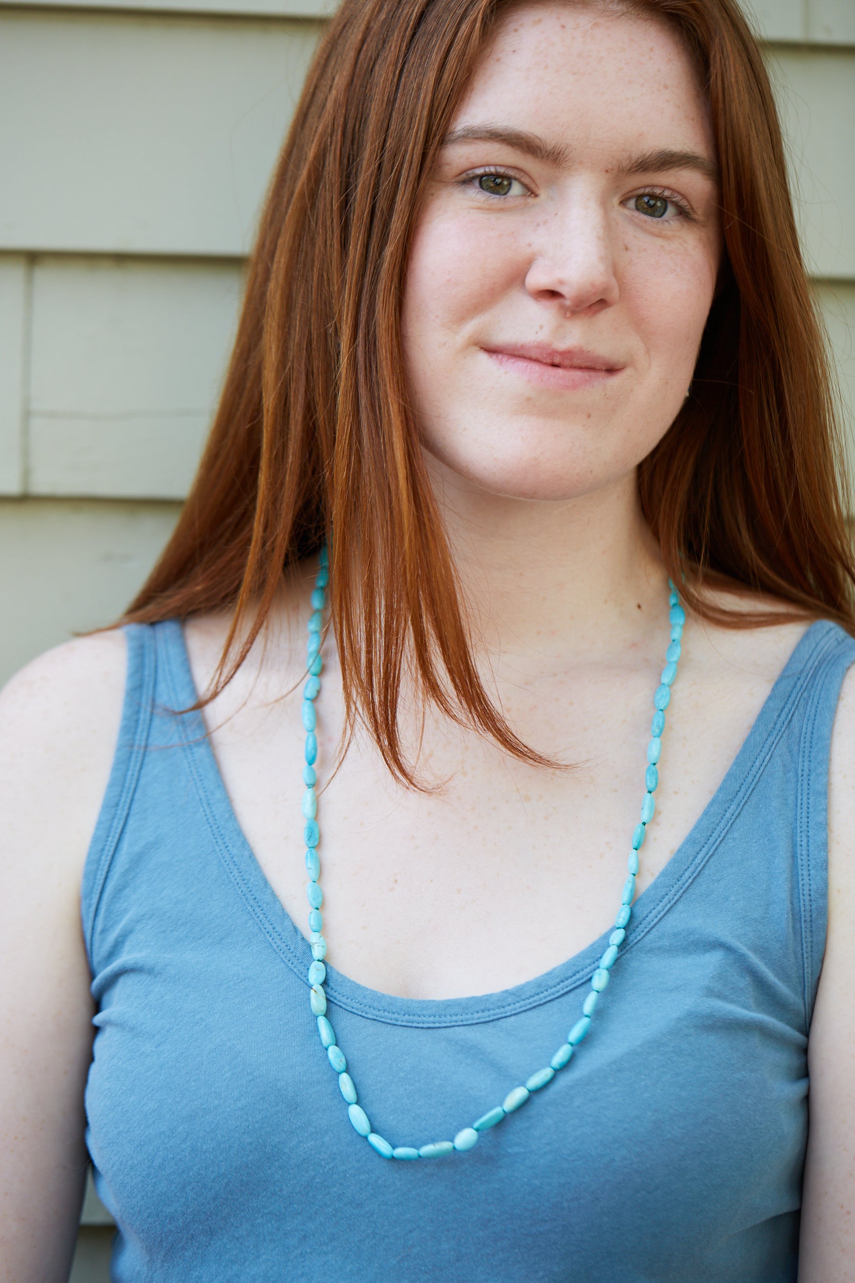 Tidal Pathway Turquoise Ruthie B. Necklace